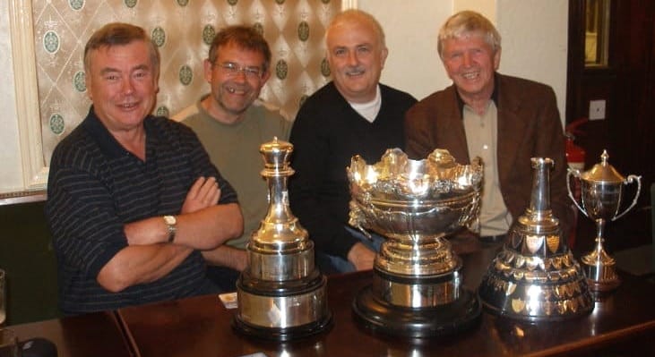 The trophy haul from the 2010-11 season