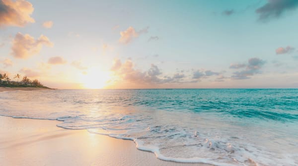 Beach scene